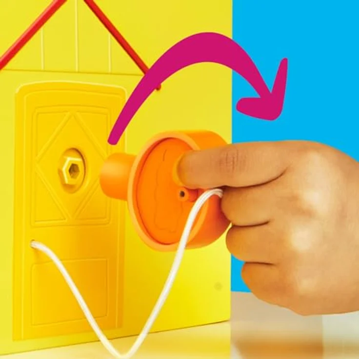 Hasbro Peppa Pig Puppenhaus, Peppas großes Haus mit 7 Zimmern und Zubehör, für Kinder ab 3 Jahren – Bild 10