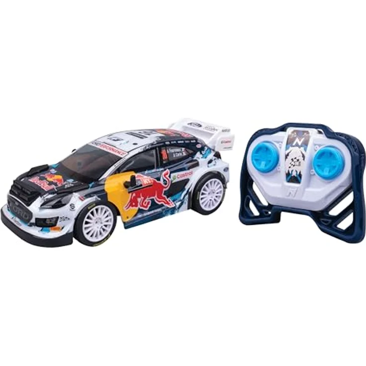 M MOLTO GR Red Bull Ford Puma Rally1 Hybrid 1:18 – Ferngesteuertes RC Auto mit hoher Geschwindigkeit und ergonomischer Fernbedienung – Kinder- und Jugendfahrzeug von Nikko – Bild 5