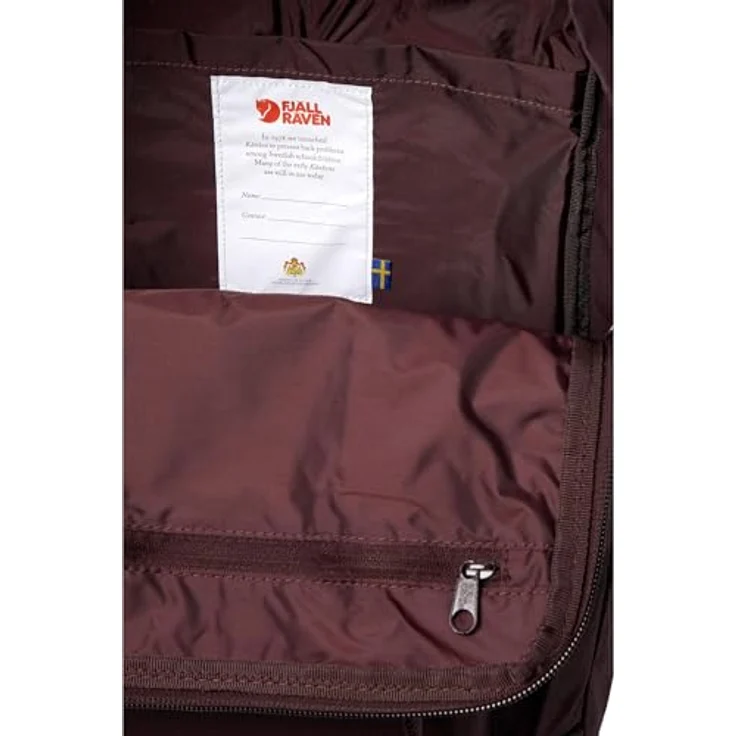Fjällräven Kånken Laptop 17", Rucksack 42 cm, gepolstertes Laptopfach für Geräte bis 17", Farbe Blackberry – Bild 3