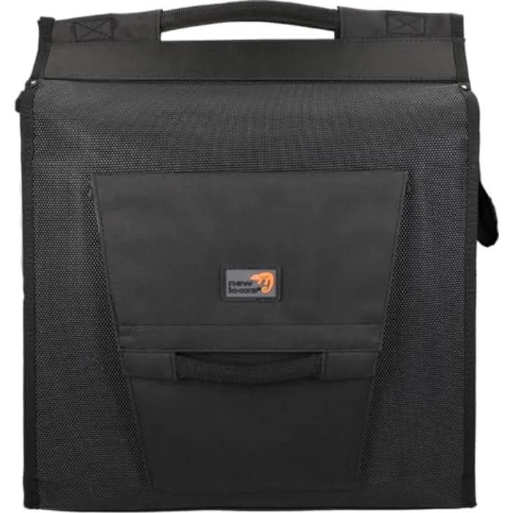 New Looxs Daily Shopper Basic Gepäckträgertasche/Einkaufstasche, Black, 35 x 40 x 16 cm