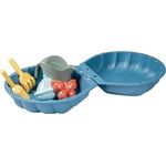 Smoby Smoby Life Doppel-Sandspielmuschel, vielseitig nutzbar mit Wasser und Sand, nachhaltig aus recyceltem Material