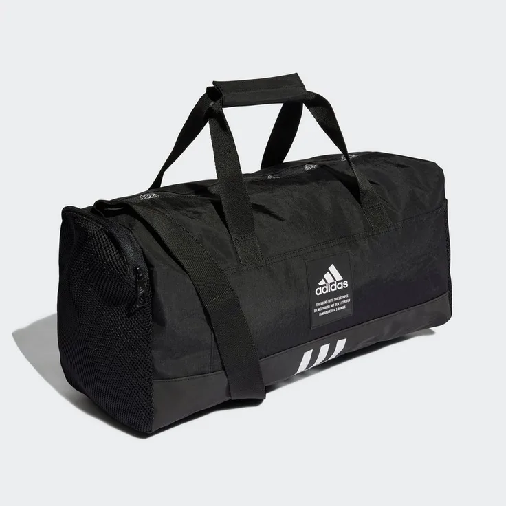 adidas Performance Sporttasche 4ATHLTS DUFFELBAG M, Mittelgroße Duffelbag aus strapazierfähigem Recyclingmaterial, schwarz - Preisvergleich