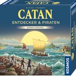 Kosmos Catan - Entdecker & Piraten, Erweiterung für Katan mit neuen Szenarien, Brettspiel für 3-4 Personen ab 12 Jahren