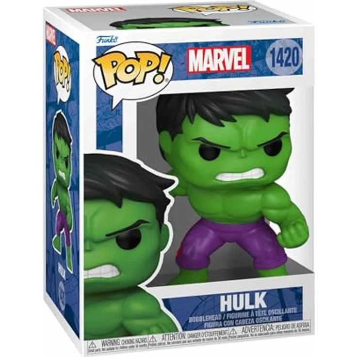 Funko Marvel New Classics Hulk Figur, 9,5 cm Vinyl-Sammelfigur für Marvel Fans – Bild 2