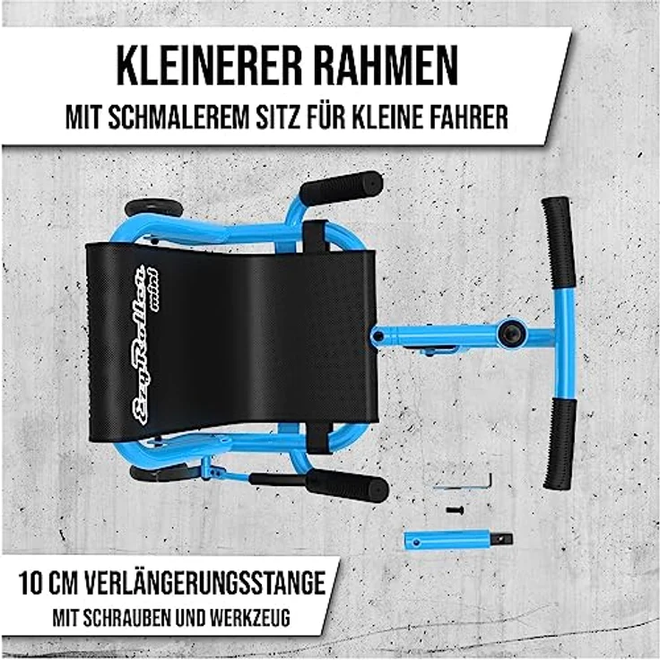 Ezyroller EzyRoller (blau) - Dreirad für Kinder von 2-4 Jahren, Spielzeug des Jahres, Stabiler Stahlrahmen – Bild 3