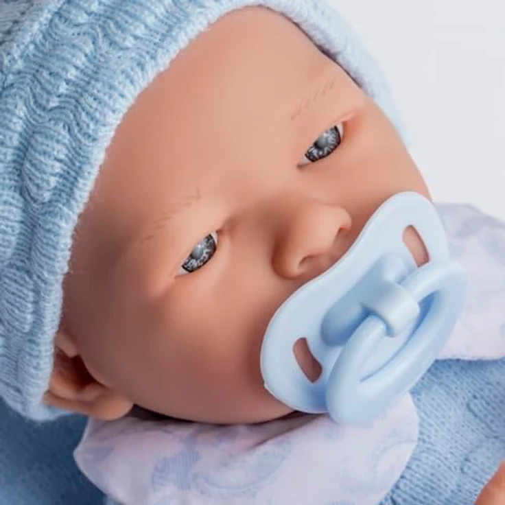 JC TOYS - „Newborn“-Babypuppe, blau (18054) – Bild 3