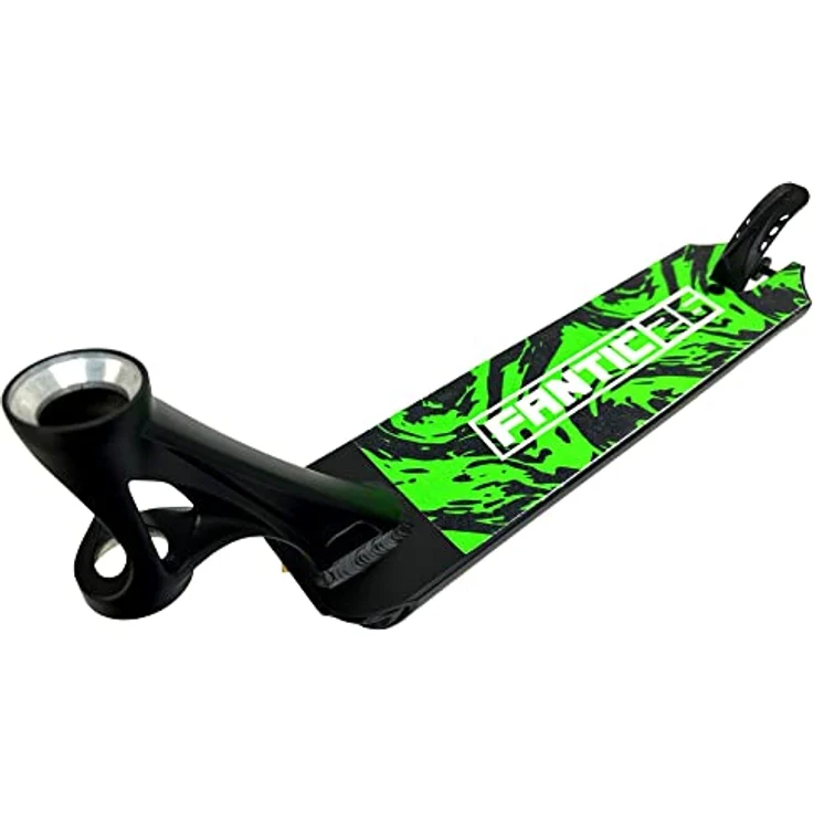 Fantic26 Stuntscooter Fantic26 Stunt-Scooter Griptape 58,5cm x 15,5cm Swirl Schwarz/Grün, reißfestes/wasserfestes PVC Material, maximale Deck Größe 15,5cm x 58,5cm, extra starker Kleber – Bild 4