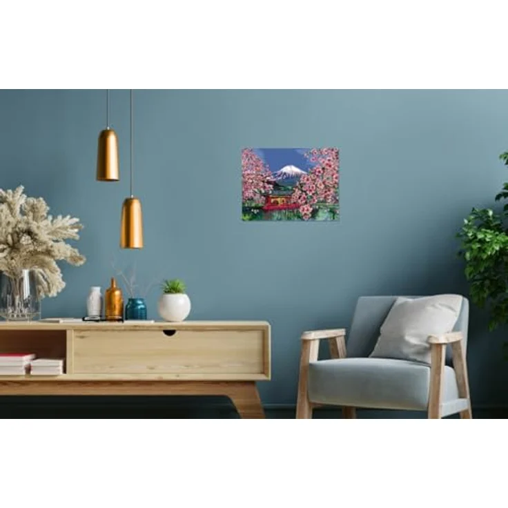 Ravensburger Malen nach Zahlen 20177 – Japanese Cherry Blossom – ab 14 Jahren - Preisvergleich – Bild 6
