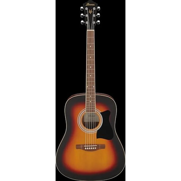 Ibanez V50NJP-OVS Akustik Gitarre, Dreadnought, mit Zubehörset, Nandu, Chrome, Meranti – Bild 2