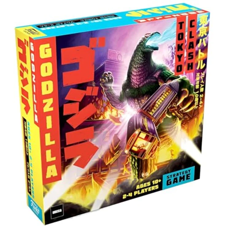 Funko 48713 Signature Godzilla Game, Multicolour - Brettspiel mit ikonischem Kaiju und modularen Fliesen – Bild 1