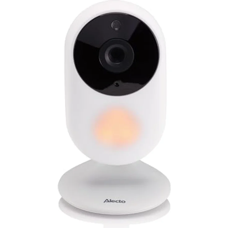 Alecto DVM2028 - Babyphone mit Kamera und 2,8 Zoll Bildschirm - Nachtsicht, Temperaturanzeige und bis zu 19 Stunden Standby-Zeit - Weiß/Grau – Bild 2