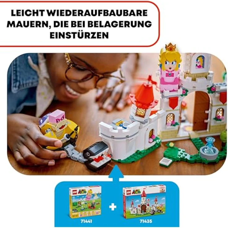 LEGO® Konstruktionsspielsteine Showdown mit Roy beim Pilz-Palast (71435), LEGO Super Mario, (738 St), Made in Europe - Preisvergleich – Bild 5