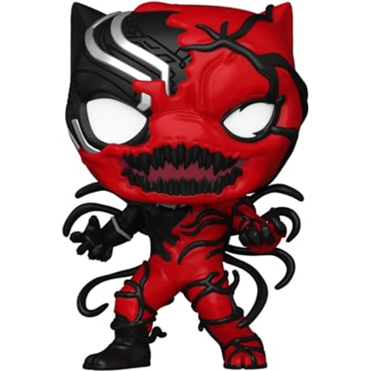 Funko Pop! Marvel: Carnageized Black Panther - 9,5 cm Vinyl-Sammelfigur für Marvel Comics Fans - Offizielle Handelsware - Geschenkidee für Kinder und Erwachsene – Bild 2