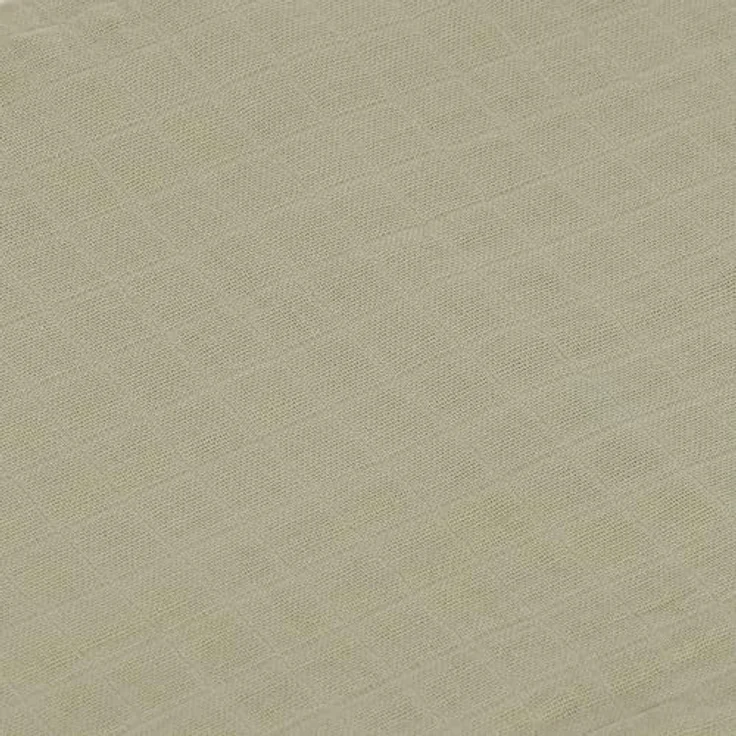 LÄSSIG Baby Puckdecke Spuckdecke Pucktuch Mulltuch 3er Set Baumwolle 60 x 60 cm/Swaddle & Burp Blanket M Leave Olive/Milky Bio-Baumwolle atmungsaktiv & pflegeleicht – Bild 3