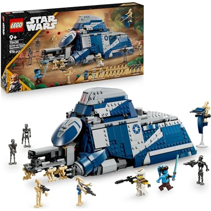 LEGO Star Wars 75435, MTT der Separatisten mit 976 Teilen, für Fans ab 9 Jahren, Maße 29x13x15 cm, Farbgestaltung Felucia – Bild 1