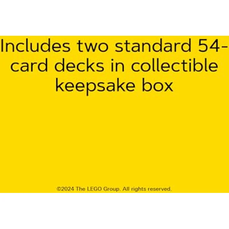 Chronicle Books LEGO Botanical Playing Cards: 2-Deck Set aus hochwertigem Karton, geeignet für verschiedene Altersgruppen – Bild 3