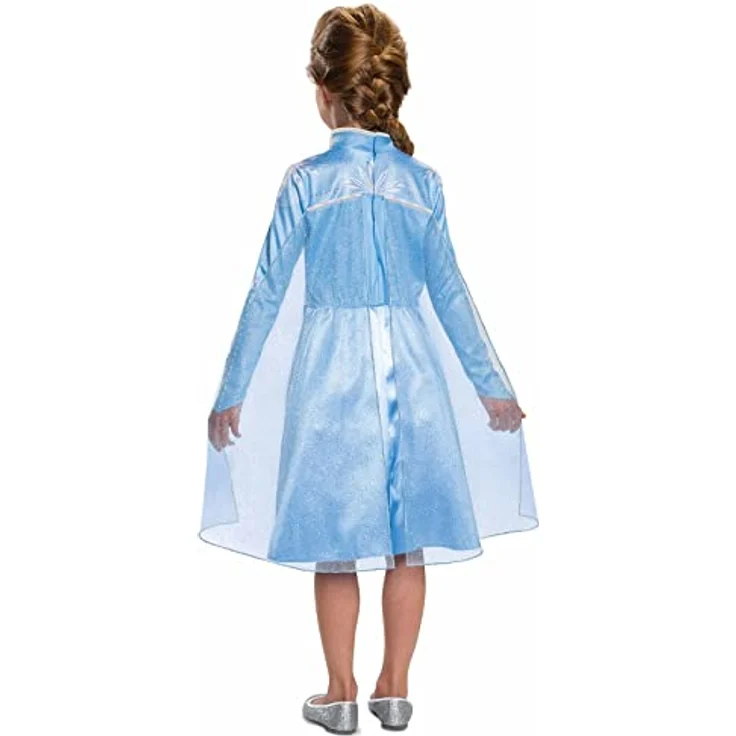 Disney Official Classic Frozen Elsa Dress Up for Girls, Frozen Dress costume Kids, Princess Costumes for Girls Fancy dress Outfit, costumes for Girls S – Bild 5