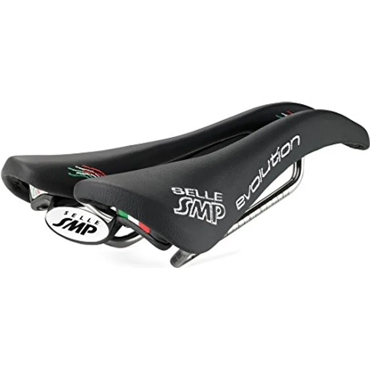 SELLE SMP Rennsattel "Evolution" schwarz - Maße: 266 mm x 129 mm,