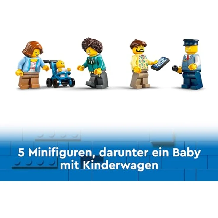 LEGO® Konstruktionsspielsteine Doppeldeckerbus (60407), LEGO City, (384 St), Made in Europe – Bild 6