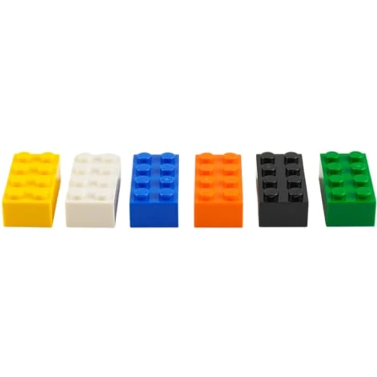 Stein-Experte Lego® 2x4 Bausteine – 100x Klassische Steine | Bunte Farben | Modell 3001 | Kompatibel mit Lego® Sets | Perfekt für Bauprojekte & Kreativität – Bild 4