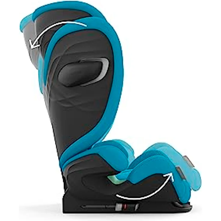 Cybex Solution G i-Fix Plus, Kindersitz für 15 bis 36 kg, Neigungsverstellung, Beach Blue – Bild 3