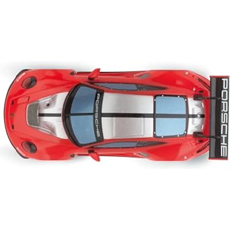 Carrera Hybrid Porsche 911 GT3 R Red Devil, Maßstab 1:50, Front- und Rücklichter, Bis zu 30 Minuten Rennaction, USB-C-Aufladung in 20 Minuten, Mobile App-Steuerung – Bild 3
