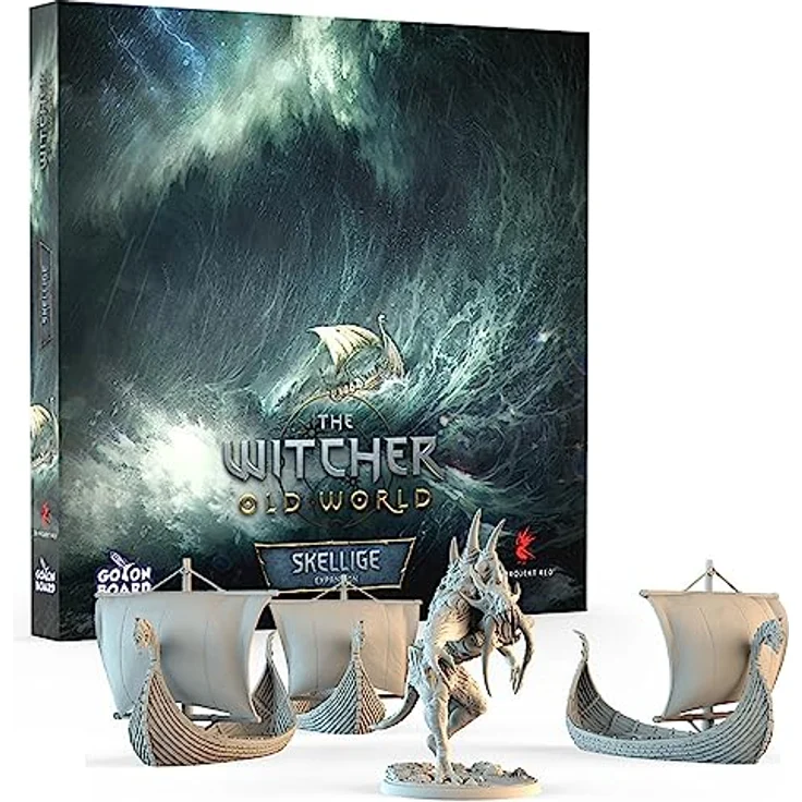 Go On Board The Witcher Old World Skellige Expansion, Board Game Expansion with 3 New Locations – Bild 2
