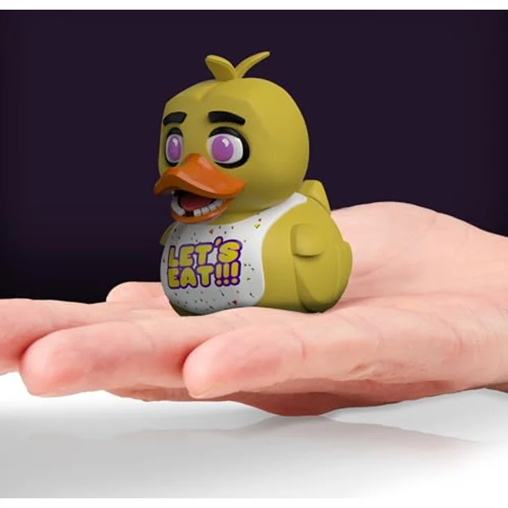 TUBBZ Mini: Five Nights at Freddy's - Chica Cosplaying Rubber Duck Vinyl Figure, charmante Mini-Badewanne inklusive – Bild 2