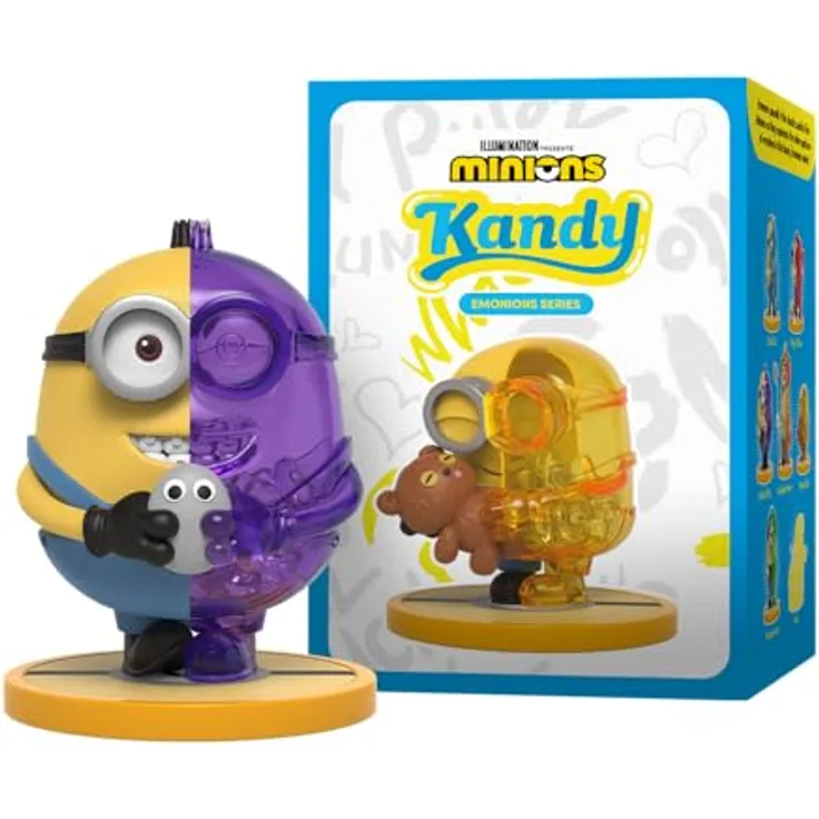 Mighty Jaxx Kandy Minions: Emonions | Blindbox mit Spielzeug-Sammelfiguren | Eine Packung enthält eine zufällig ausgewählte Figur