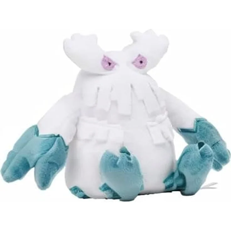 Tinisu Pokémon Rexblisar Kuscheltier Abomasnow, 18 cm Plüschtier aus weichem Polyester mit Mikroperlen für stabilen Stand – Bild 5