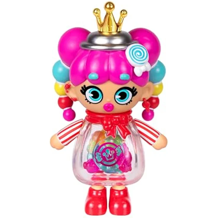 Moose XOX KWEENIE Quirky, Gelenkige Figur für kreative Rollenspiele, 13 cm Mädchen, aus hochwertigem ABS-Kunststoff – Bild 5