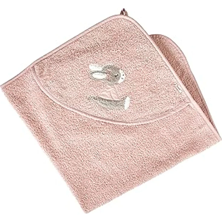 Sterntaler Kapuzen Badetuch 80 x 80 cm Esel Emmi Girl flora rose – Bild 1