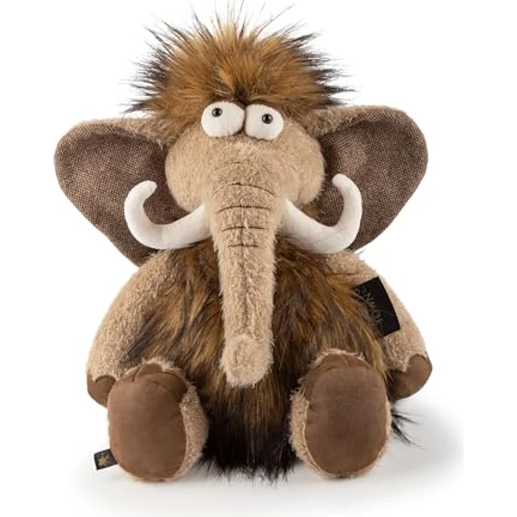 Sigikid Kuscheltier Mammut Hatmut BeastsTown, kuschelweich, 41 cm, waschbar bei 30°C, grau – Bild 2