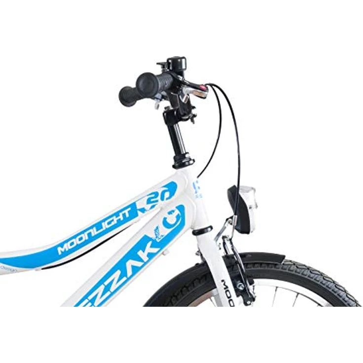 Rezzak 20 Zoll Jungenfahrrad Kinderfahrrad Rücktrittbremse RH 33 Weiss Blau NEU – Bild 2