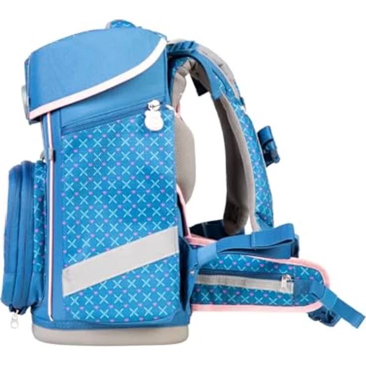 SCHOOL-MOOD® Champion Maxx Pro Mila Pferd, 7-tlg. Schulranzen Set mit ergonomischem Rückenpolster, Wasser- und Schmutzabweisend, 21 Liter Volumen – Bild 4