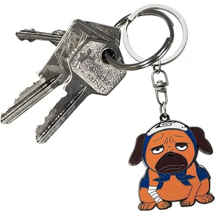 ABYSTYLE Schlüsselanhänger Uni, Mehrfarbig, aus hochwertigem Metall, 4,5 cm x 4 cm, Minimalistisch, offizielles Lizenzprodukt – Bild 4