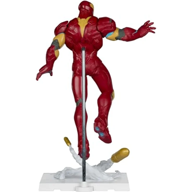 McFarlane Marvel Rivals Collection 1/6 Action Figure Iron Man, 28 cm, inkl. Zubehör und Comicbuch – Bild 4