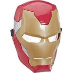 Marvel Avengers Iron Man Elektronische Maske mit coolen Lichteffekten, für Rollenspiele als Tony Stark und als originelle Kostümidee