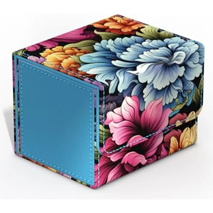 Ultimate Guard Sidewinder 100+ Xenoskin, Premium Deck-Box mit hochwertigem Mikrofaser-Innenfutter und starkem Magnetverschluss, Floral Places - Springbloom Meadow – Bild 1