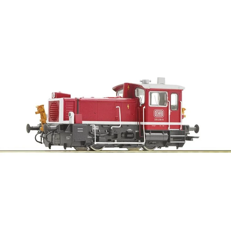 Roco 7310030 H0 Diesellok 335 230-9 der DB, Orientrot, speziell für Rangierdienst