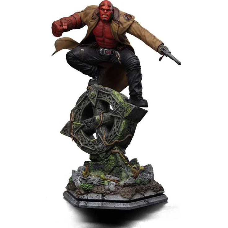 Iron Studios Hellboy 2: The Golden Age – Hellboy-Statue im Maßstab 1:10, offiziell lizenzierte Resin-Figur, 34 x 20 x 18 cm