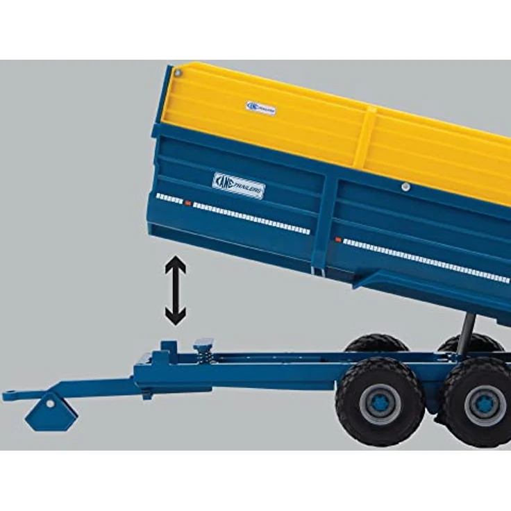 Britains Kane dreiachsiger Silageanhänger, Bauernhofspielzeug für Kinder, Traktorspielzeug zum Sammeln, kompatibel mit Bauernhoftieren und Spielzeug im Maßstab 1:32, für Sammler & Kinder ab 3 Jahren – Bild 6