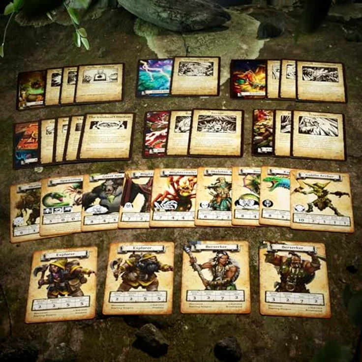 Avalon Hill HeroQuest Jungles of Delthrak Quest Pack, Rollenspiele, ab 14 Jahren, für 2 bis 5 Spieler (Englisch) - 16 spannende Quests, 29 detaillierte Miniaturen, innovative choose-your-own-adventure Mechanik – Bild 4