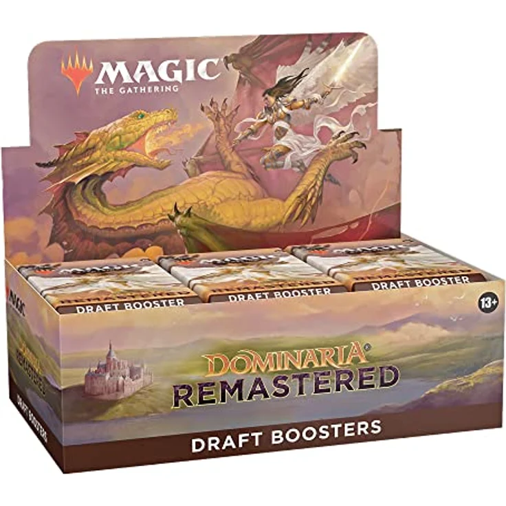 Wizards of the Coast Magic the Gathering Dominaria Remastered Draft-Booster Display (36) English, Nostalgic Journey through Dominaria's Timeless World, Classic Cards in New Aesthetic – Bild 3