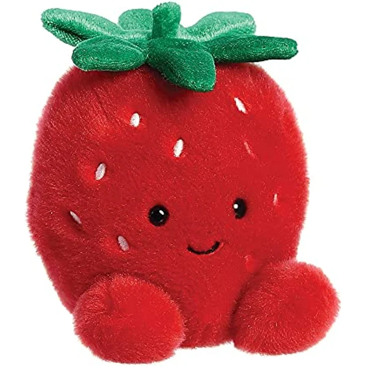 Aurora, 33573, Palm Pals Juicy Erdbeere 13cm, Plüschtier, Rot – Bild 2