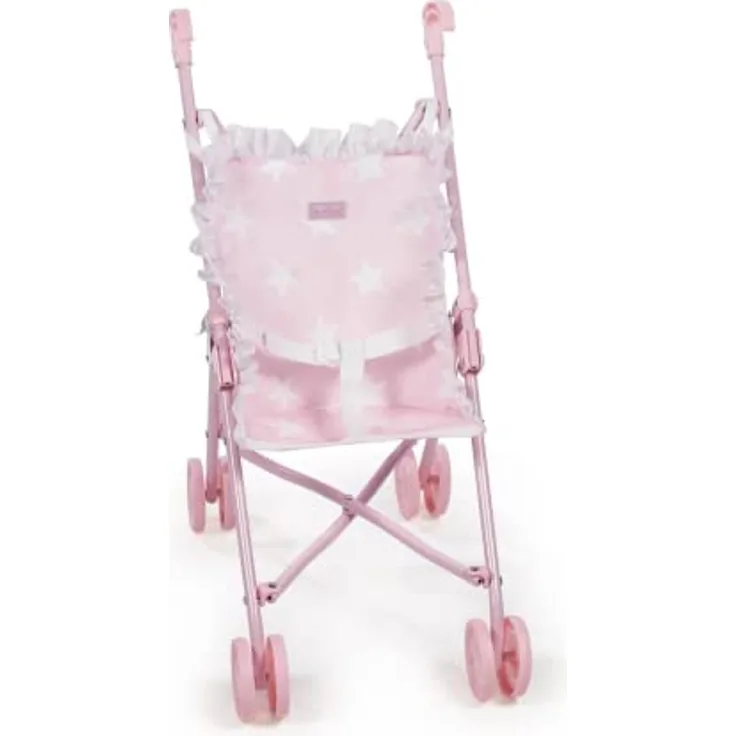 Diset 60404 Kleiner Stuhl Carlota (27 x 53 x 41 cm) puppenstuhl, Rosa, Pequeña