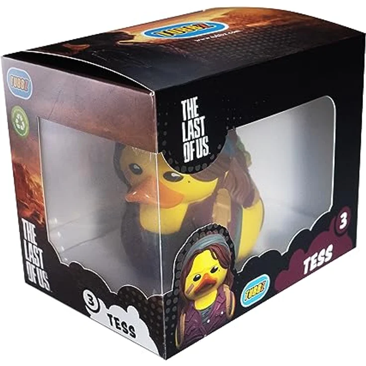 TUBBZ Box-Ausgabe Tess Sammler-Vinyl-Gummiente Figur, ca. 9 cm groß - Offizielles The Last of Us Merchandise – Bild 2