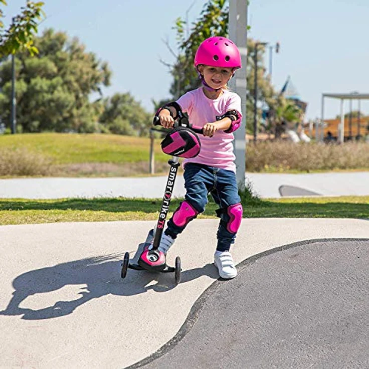 smarTrike SMARTRIKE pink, Scooter für Kinder ab 3 Jahren mit 3 anpassbaren Stufen – Bild 4