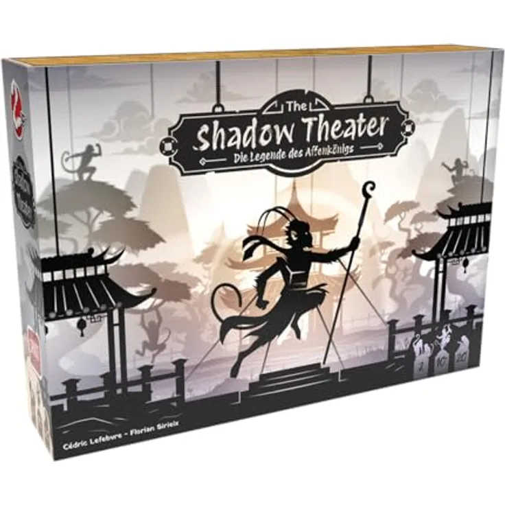 Space Cowboys, The Shadow Theater, Worker-Placement-Spiel für 2 Spieler, ab 10+ Jahren, 20 Minuten, Deutsch