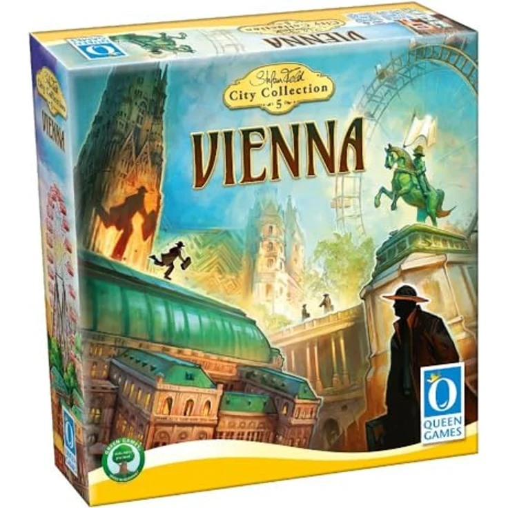 Huch Vienna Classic, Brettspiel zur Geheimdienststrategie in Wien, Deutsch – Bild 1